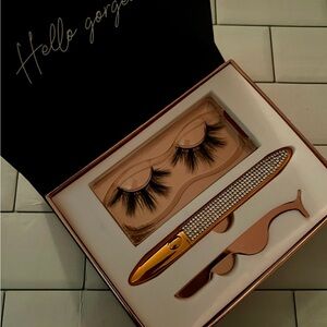 Gold Eyelash Kit